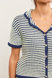 The Tori top- Navy