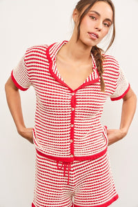 The Tori top- Red