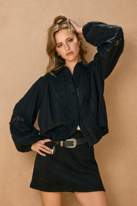 The Elle top- Black