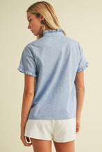 Load image into Gallery viewer, The Lucy top- Blue
