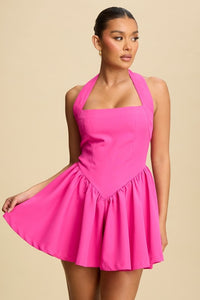 The Diana dress- Fuchsia