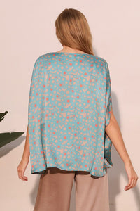The Cristy top- Blue