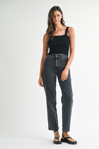 The Mageña top- Black