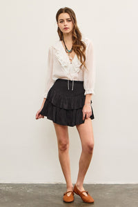 The Nina skort- Black