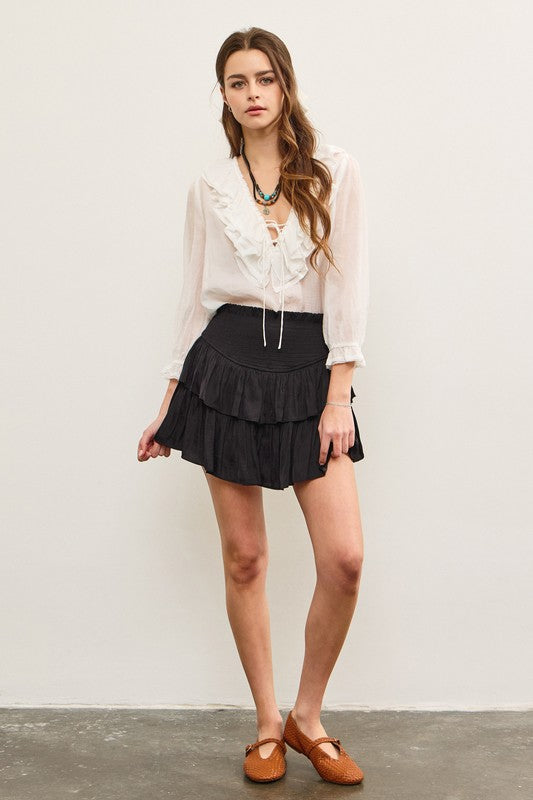 The Nina skort- Black
