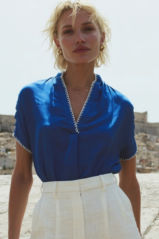 The Ia top- Blue