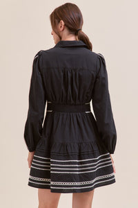 The Camila dress- Black