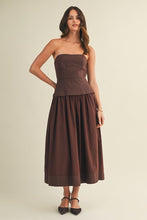 Load image into Gallery viewer, The Mika dress- Brown
