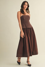 Load image into Gallery viewer, The Mika dress- Brown
