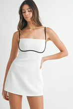 Load image into Gallery viewer, The Juju dress romper- White
