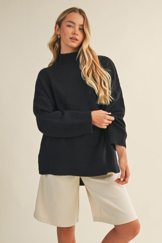 The Pia sweater- Black