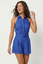 Load image into Gallery viewer, The Celine Romper- Blue
