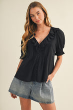 Load image into Gallery viewer, The grace top- Black
