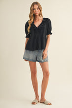 Load image into Gallery viewer, The grace top- Black
