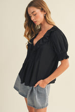Load image into Gallery viewer, The grace top- Black
