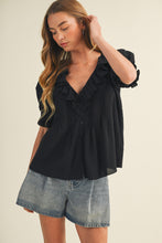 Load image into Gallery viewer, The grace top- Black

