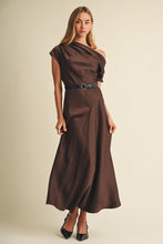 Load image into Gallery viewer, The Melissa dress- Brown
