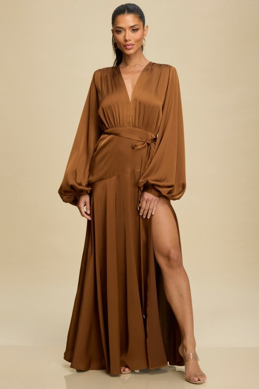The Vivian dress- Copper