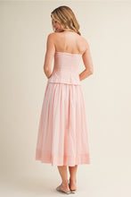 Load image into Gallery viewer, The Mika dress- Cotton Pink
