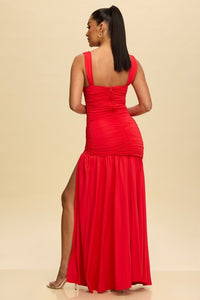 The Natalie dress- Red