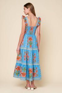 The Kati dress- Blue