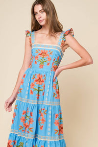 The Kati dress- Blue