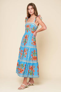 The Kati dress- Blue