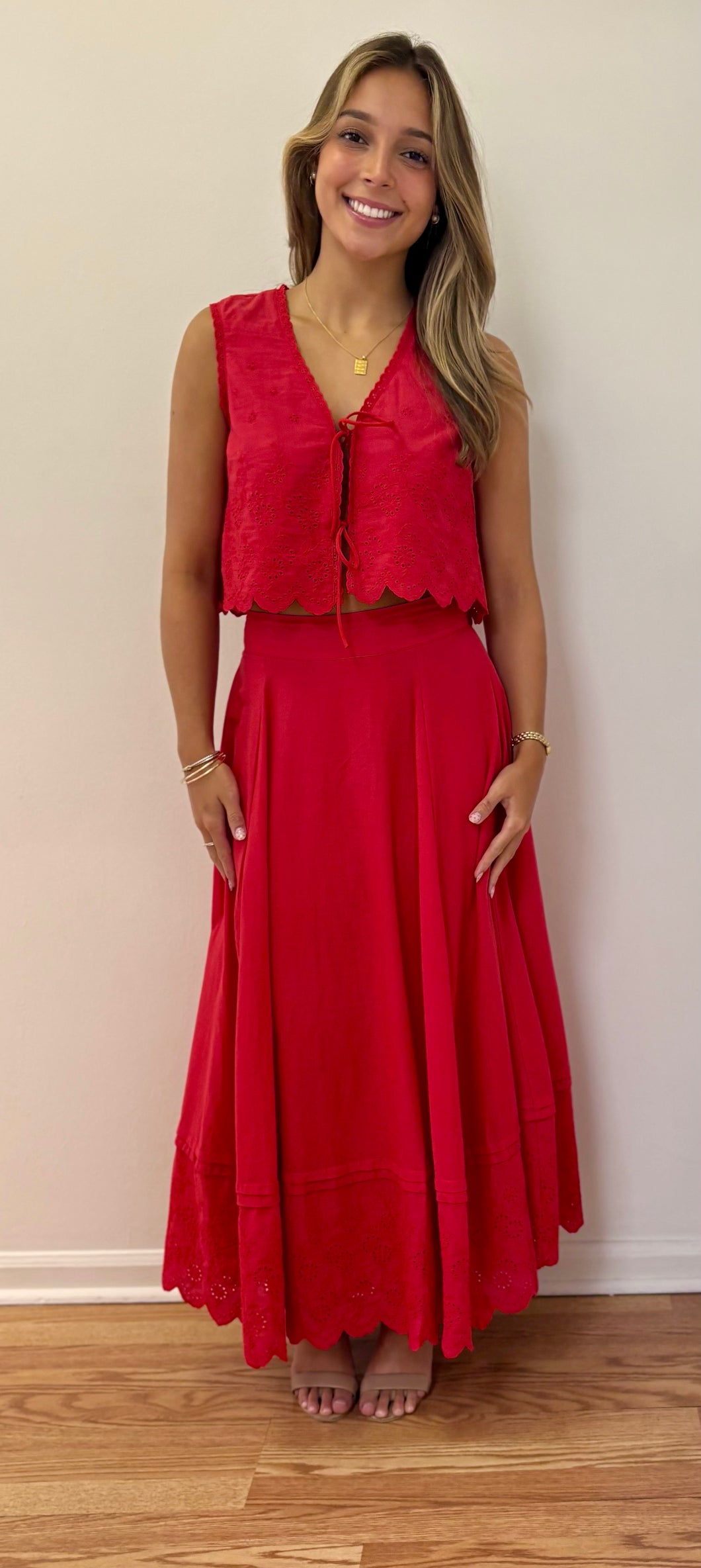 The Mia set- Red
