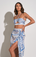 Load image into Gallery viewer, The Jen Halter Cut Top- Blue
