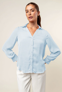 The Lia top- Lt Blue