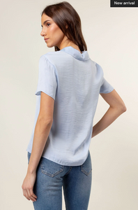 The Hilda top- Lt Blue