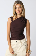 Load image into Gallery viewer, The Mia top-Brown
