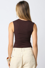 Load image into Gallery viewer, The Mia top-Brown
