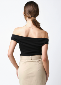 The Macey top- Black