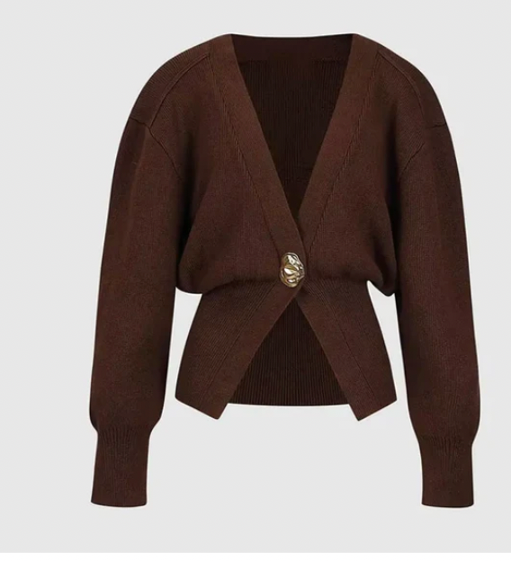 The Jenni cardigan- Brown