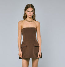 Load image into Gallery viewer, The Caro dress- Brown
