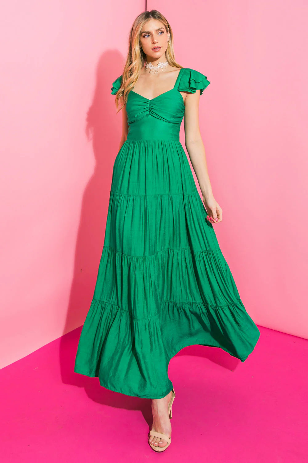 The Mirta dress- Green