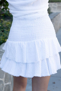 The Melissa skirt- white