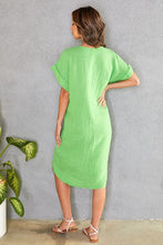 Load image into Gallery viewer, The Denise dress- Lime Green
