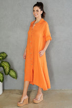 Load image into Gallery viewer, The Bertha dress- Orange
