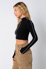 Load image into Gallery viewer, The Rhea top- Black
