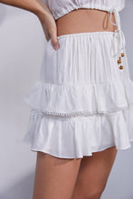 Load image into Gallery viewer, The Cami skort -White
