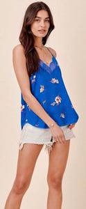 The Cami top- blue